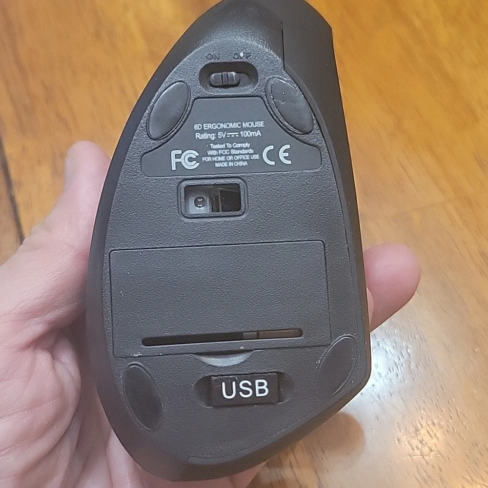 Wireless Ergonomic Mouse